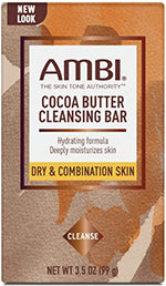 Ambi Cleansing Bar Soap Cocoa Butter, 3.5oz